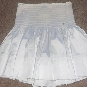 White natural life skirt